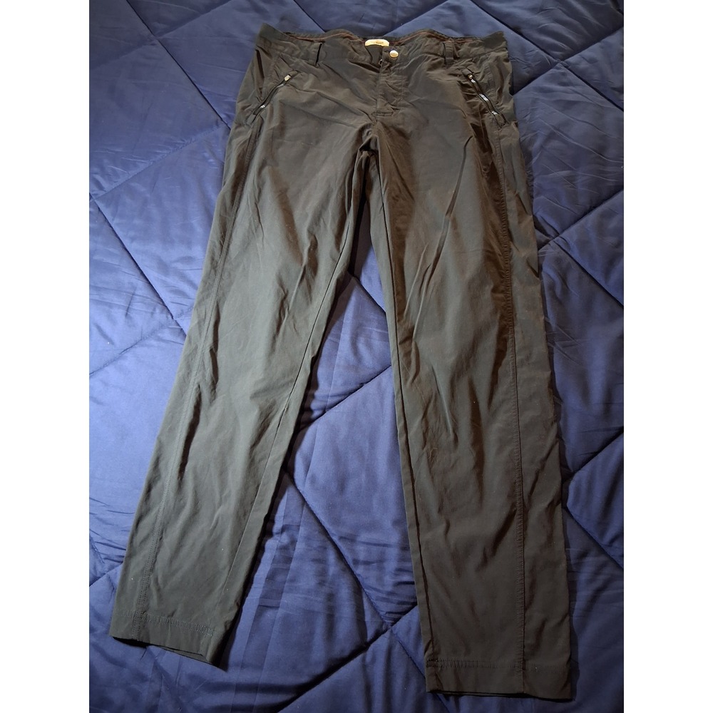 LL Bean Vista Camp Pants Womens 12 Regular‎ Black Hiking Outdoor Trousers